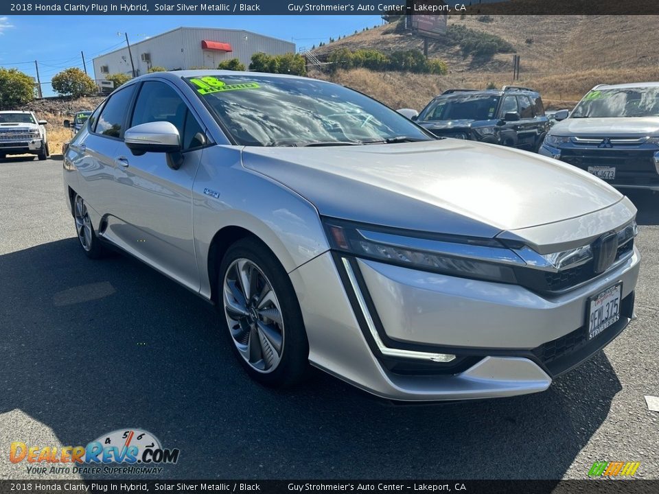 2018 Honda Clarity Plug In Hybrid Solar Silver Metallic / Black Photo #1