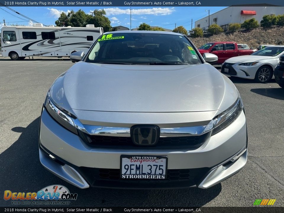 2018 Honda Clarity Plug In Hybrid Solar Silver Metallic / Black Photo #2