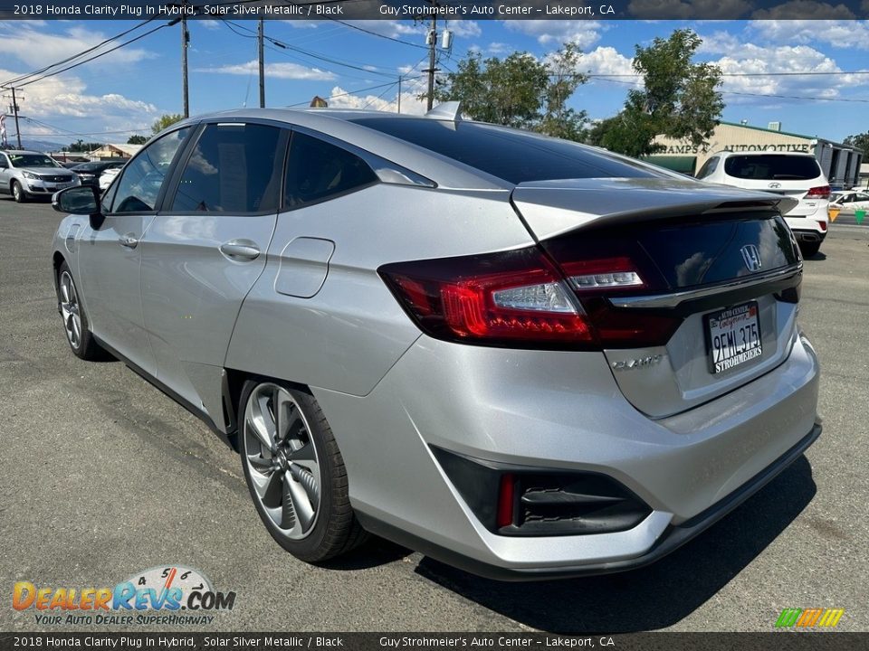 2018 Honda Clarity Plug In Hybrid Solar Silver Metallic / Black Photo #4