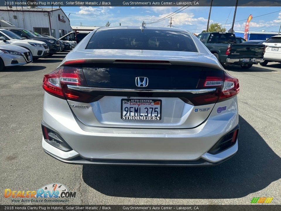 2018 Honda Clarity Plug In Hybrid Solar Silver Metallic / Black Photo #5