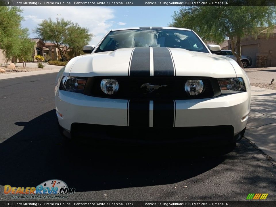 2012 Ford Mustang GT Premium Coupe Performance White / Charcoal Black Photo #6