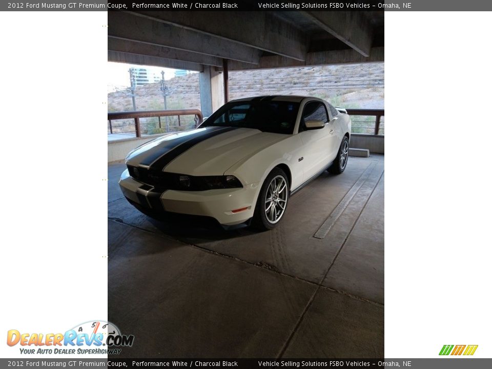 2012 Ford Mustang GT Premium Coupe Performance White / Charcoal Black Photo #11