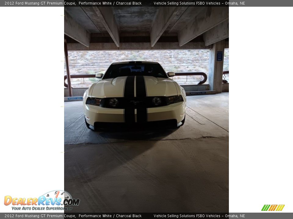 2012 Ford Mustang GT Premium Coupe Performance White / Charcoal Black Photo #12