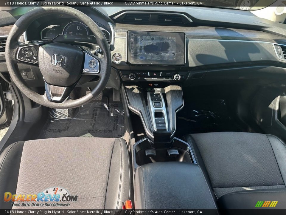 2018 Honda Clarity Plug In Hybrid Solar Silver Metallic / Black Photo #12