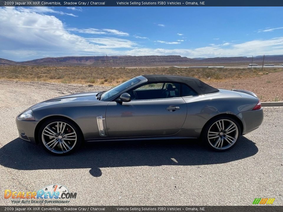 2009 Jaguar XK XKR Convertible Shadow Gray / Charcoal Photo #1