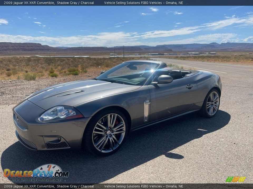 Shadow Gray 2009 Jaguar XK XKR Convertible Photo #3