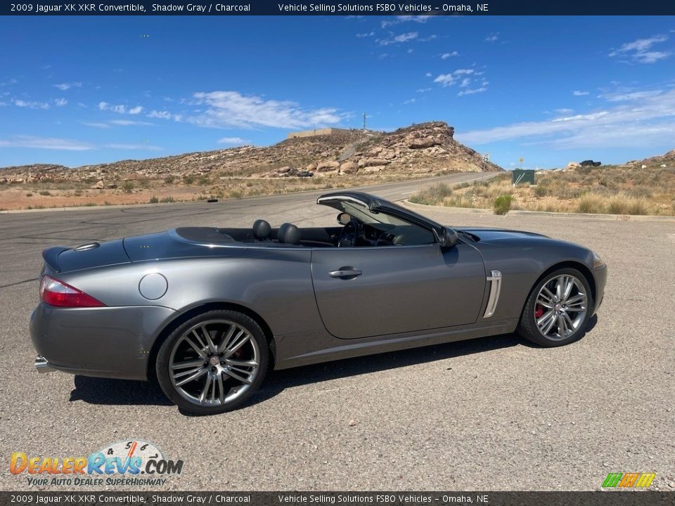 Shadow Gray 2009 Jaguar XK XKR Convertible Photo #10