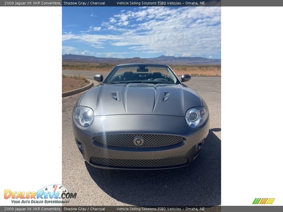 2009 Jaguar XK XKR Convertible Shadow Gray / Charcoal Photo #12