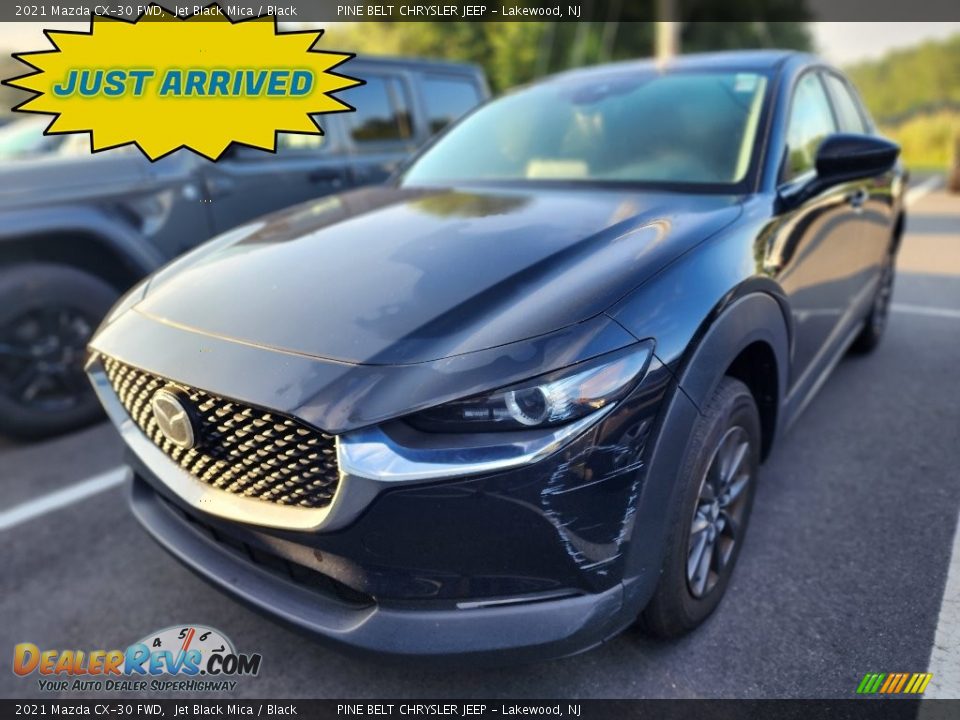 2021 Mazda CX-30 FWD Jet Black Mica / Black Photo #1