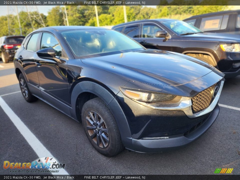 2021 Mazda CX-30 FWD Jet Black Mica / Black Photo #2