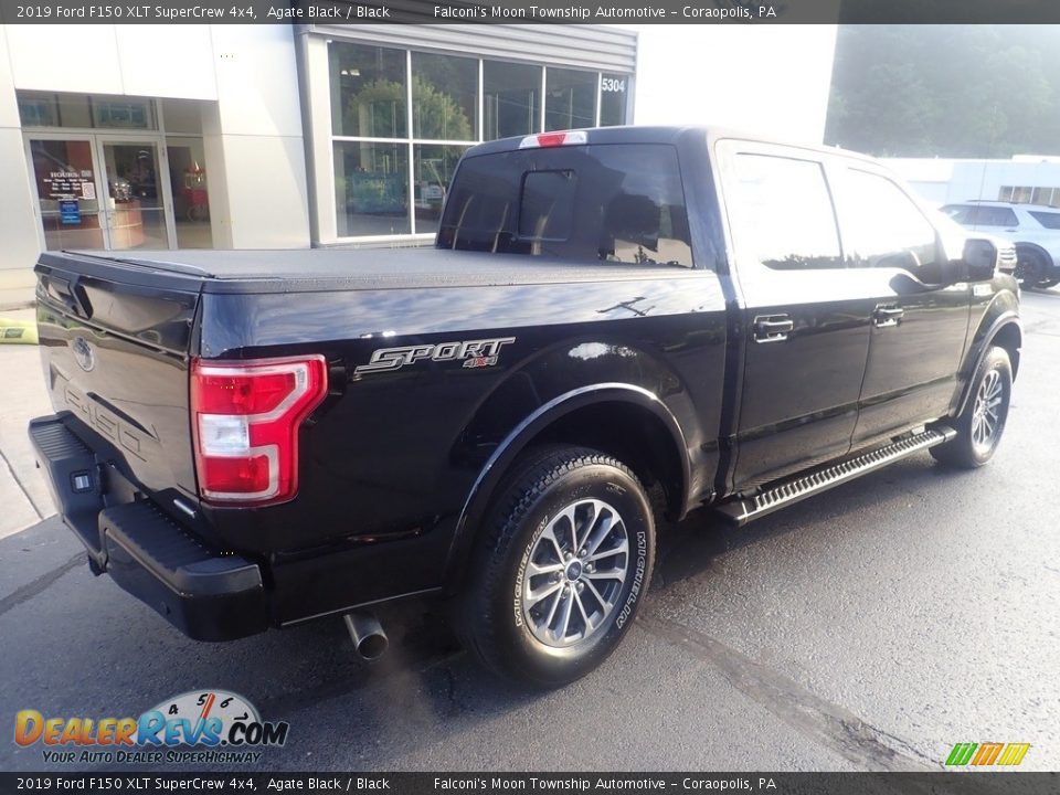 2019 Ford F150 XLT SuperCrew 4x4 Agate Black / Black Photo #2