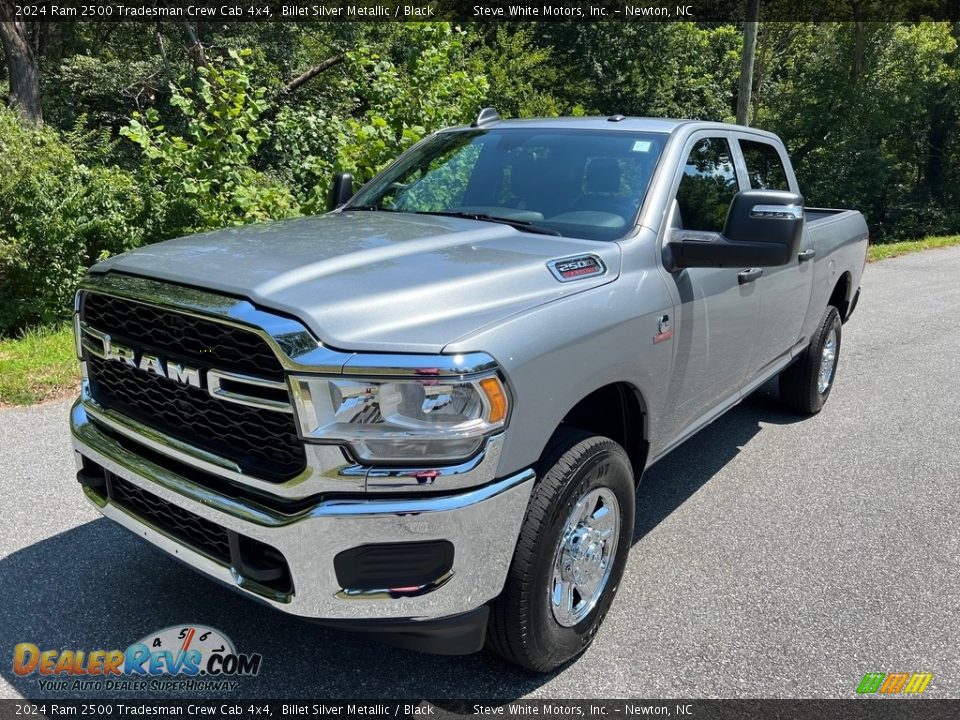 2024 Ram 2500 Tradesman Crew Cab 4x4 Billet Silver Metallic / Black Photo #2