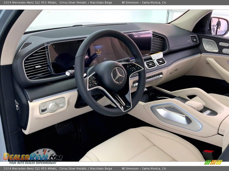 Macchiato Beige Interior - 2024 Mercedes-Benz GLS 450 4Matic Photo #4