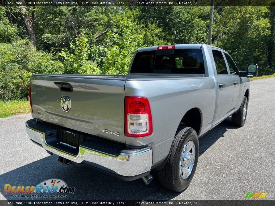 2024 Ram 2500 Tradesman Crew Cab 4x4 Billet Silver Metallic / Black Photo #6