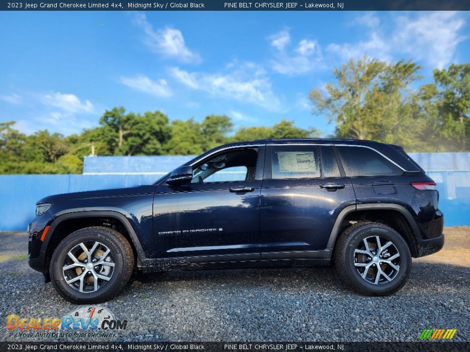 2023 Jeep Grand Cherokee Limited 4x4 Midnight Sky / Global Black Photo #3