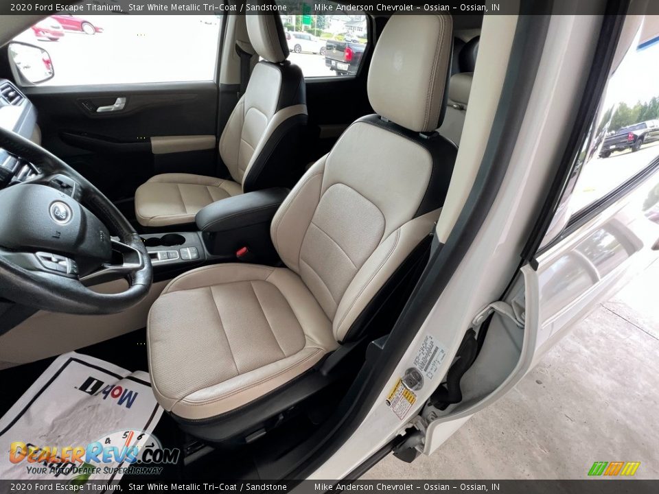 Front Seat of 2020 Ford Escape Titanium Photo #15