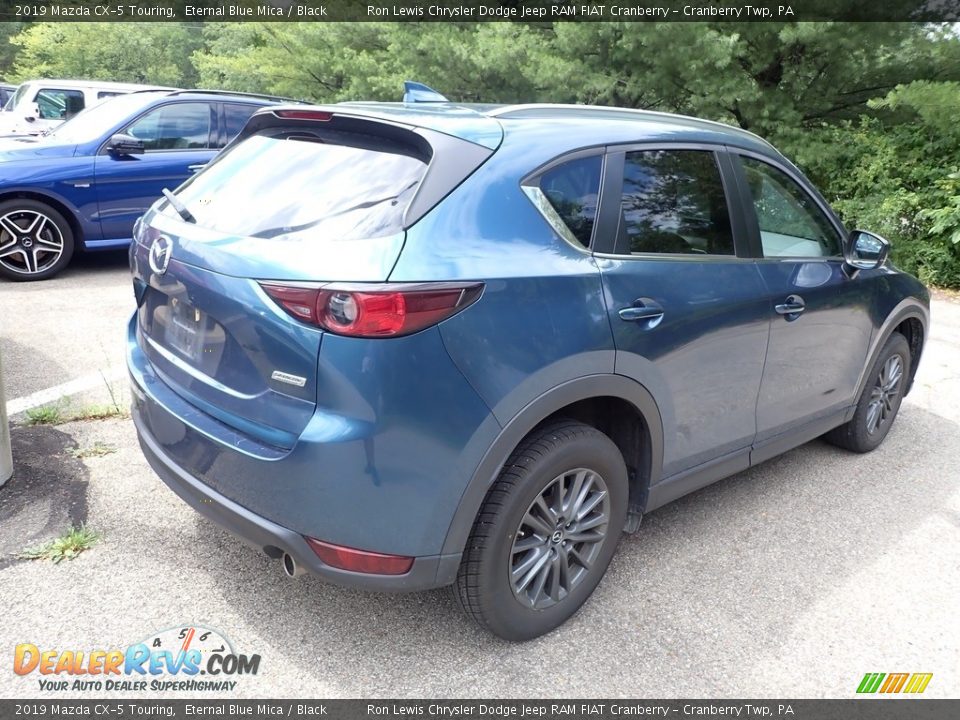 2019 Mazda CX-5 Touring Eternal Blue Mica / Black Photo #4