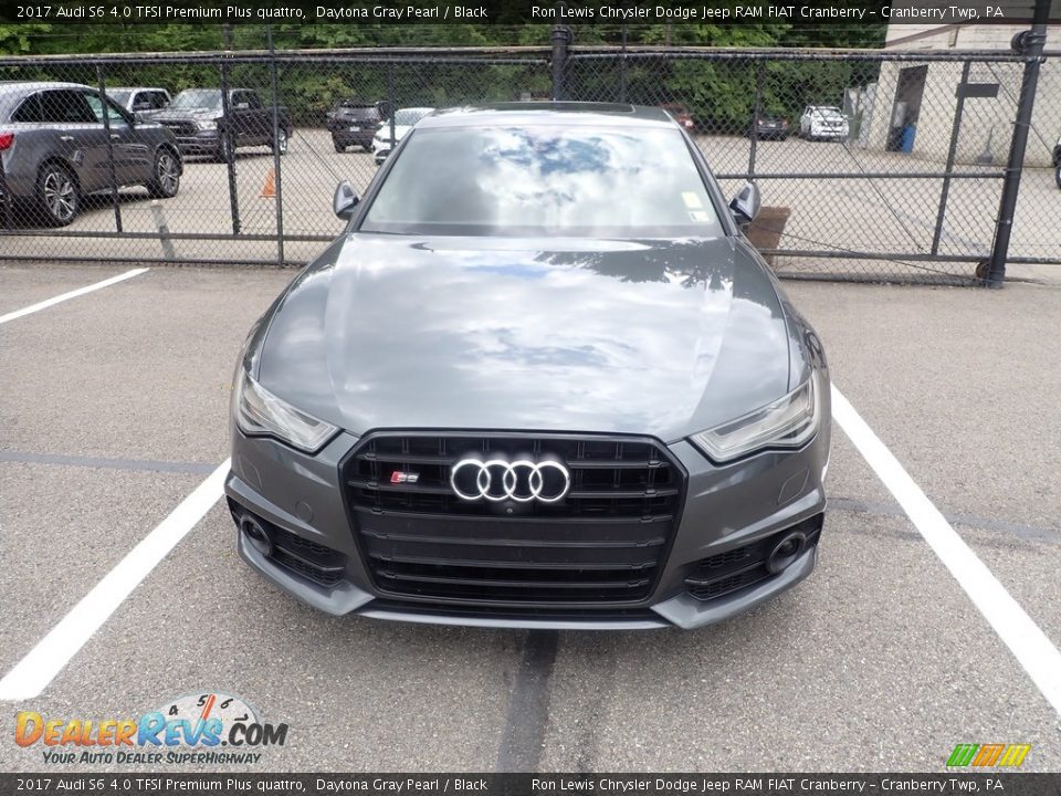 2017 Audi S6 4.0 TFSI Premium Plus quattro Daytona Gray Pearl / Black Photo #2