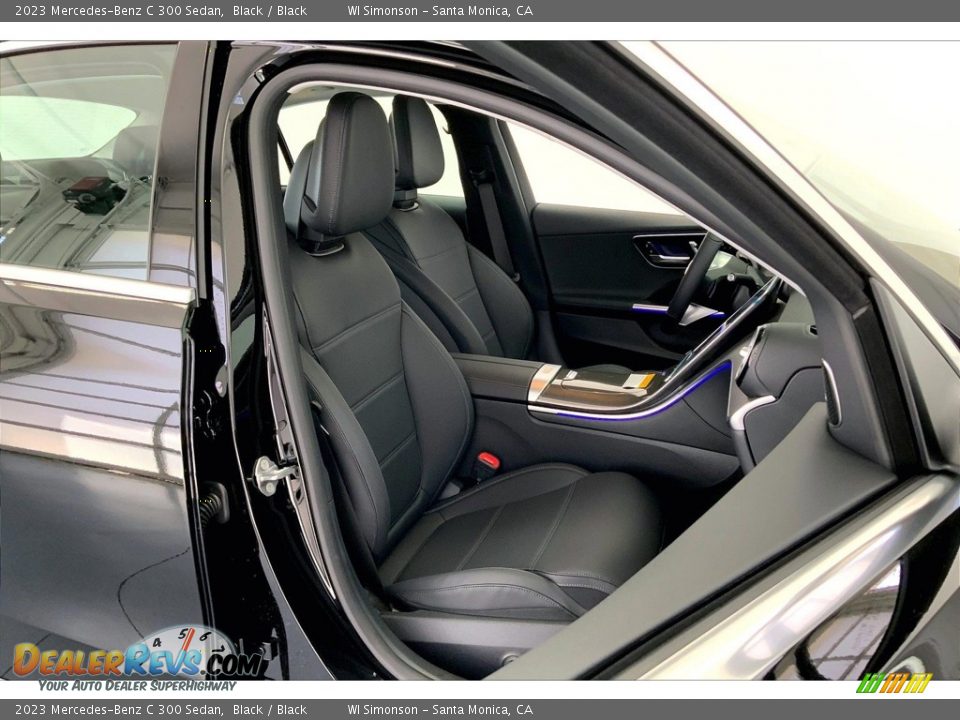 Front Seat of 2023 Mercedes-Benz C 300 Sedan Photo #5