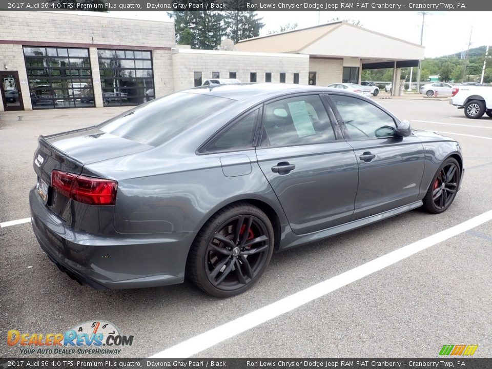 2017 Audi S6 4.0 TFSI Premium Plus quattro Daytona Gray Pearl / Black Photo #5