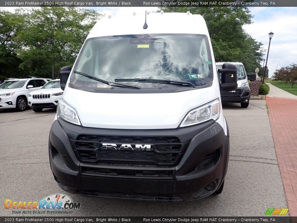 2023 Ram ProMaster 2500 High Roof Cargo Van Bright White / Black Photo #2