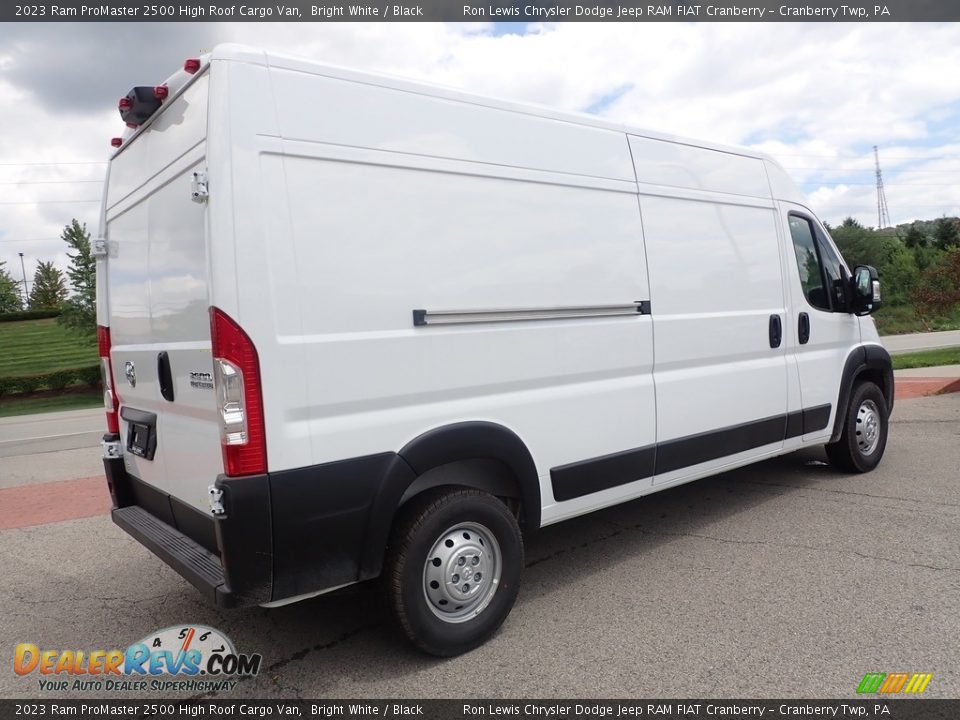 2023 Ram ProMaster 2500 High Roof Cargo Van Bright White / Black Photo #5