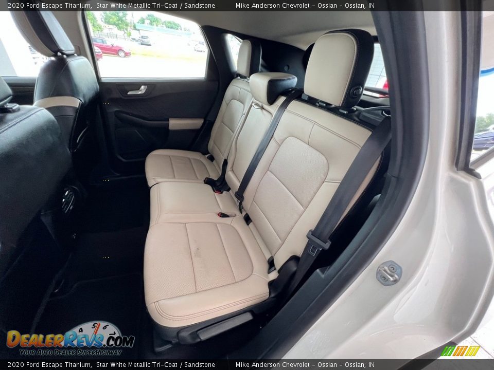Rear Seat of 2020 Ford Escape Titanium Photo #27