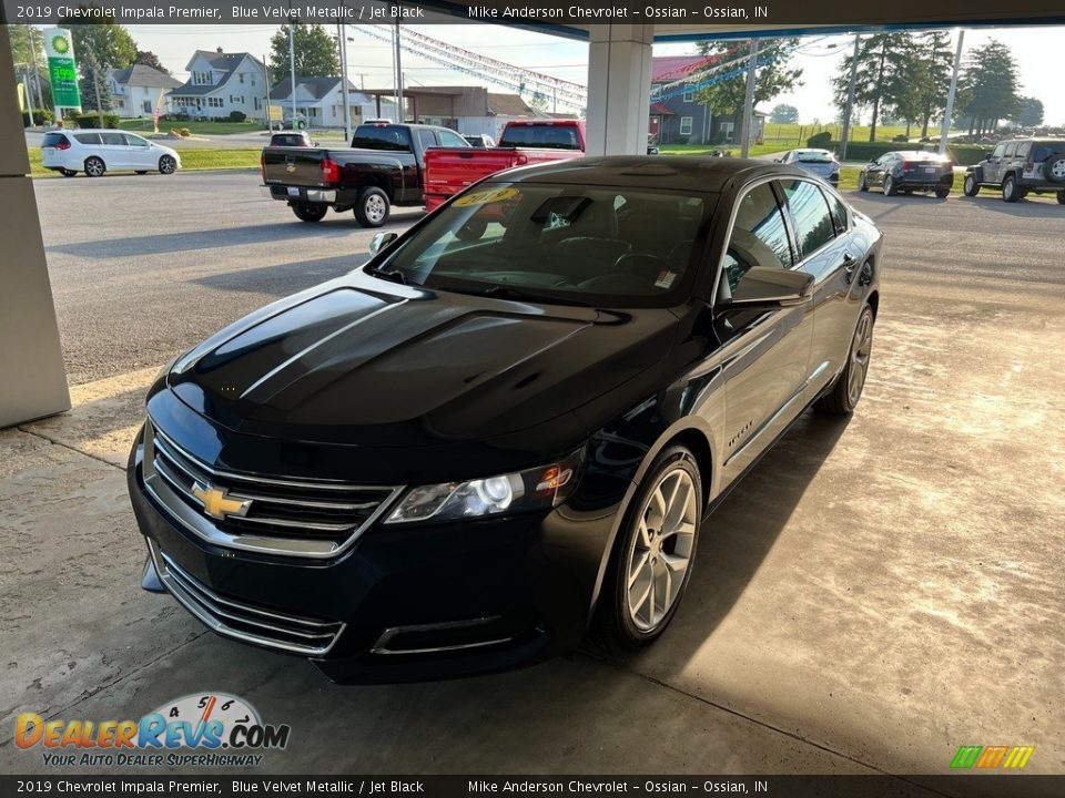 2019 Chevrolet Impala Premier Blue Velvet Metallic / Jet Black Photo #2