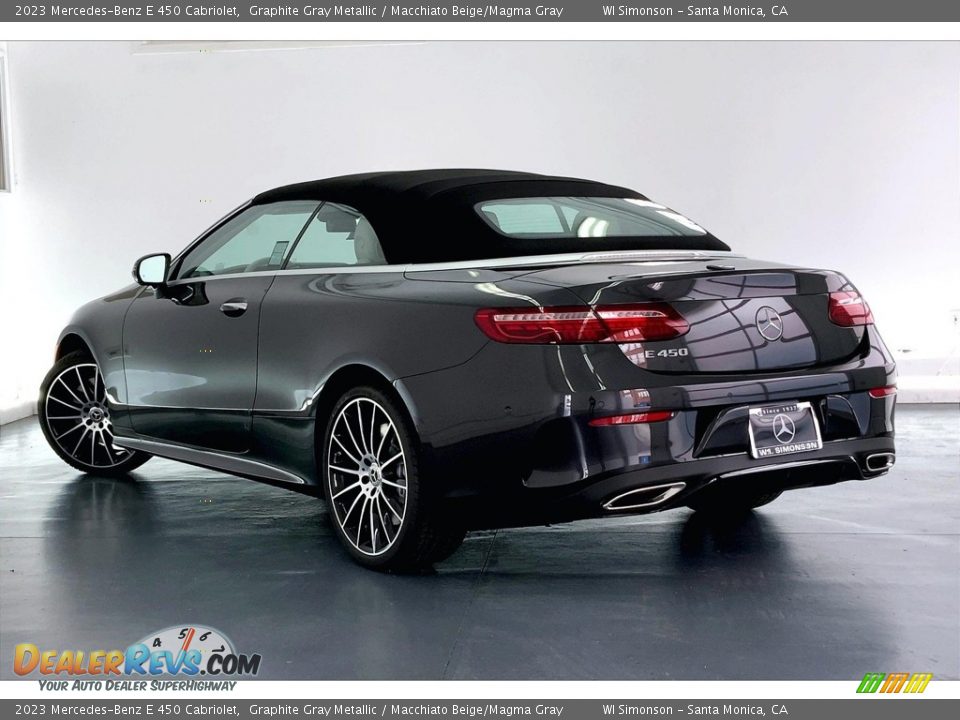2023 Mercedes-Benz E 450 Cabriolet Graphite Gray Metallic / Macchiato Beige/Magma Gray Photo #2