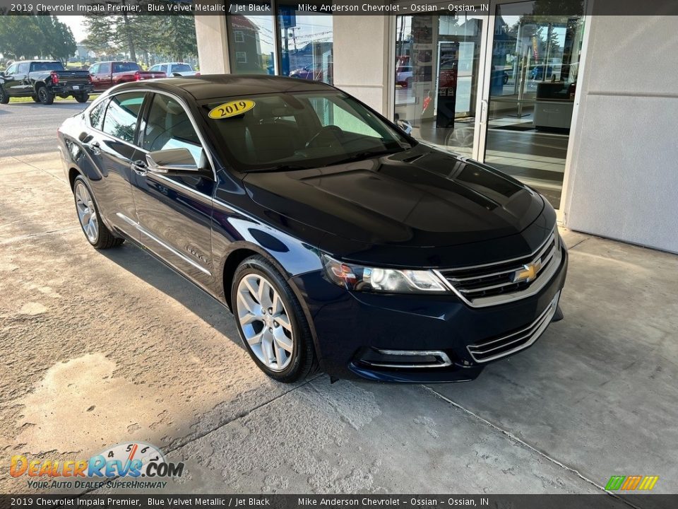 2019 Chevrolet Impala Premier Blue Velvet Metallic / Jet Black Photo #5