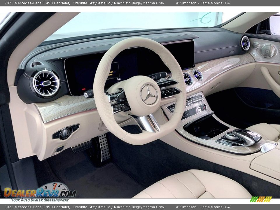 Macchiato Beige/Magma Gray Interior - 2023 Mercedes-Benz E 450 Cabriolet Photo #4