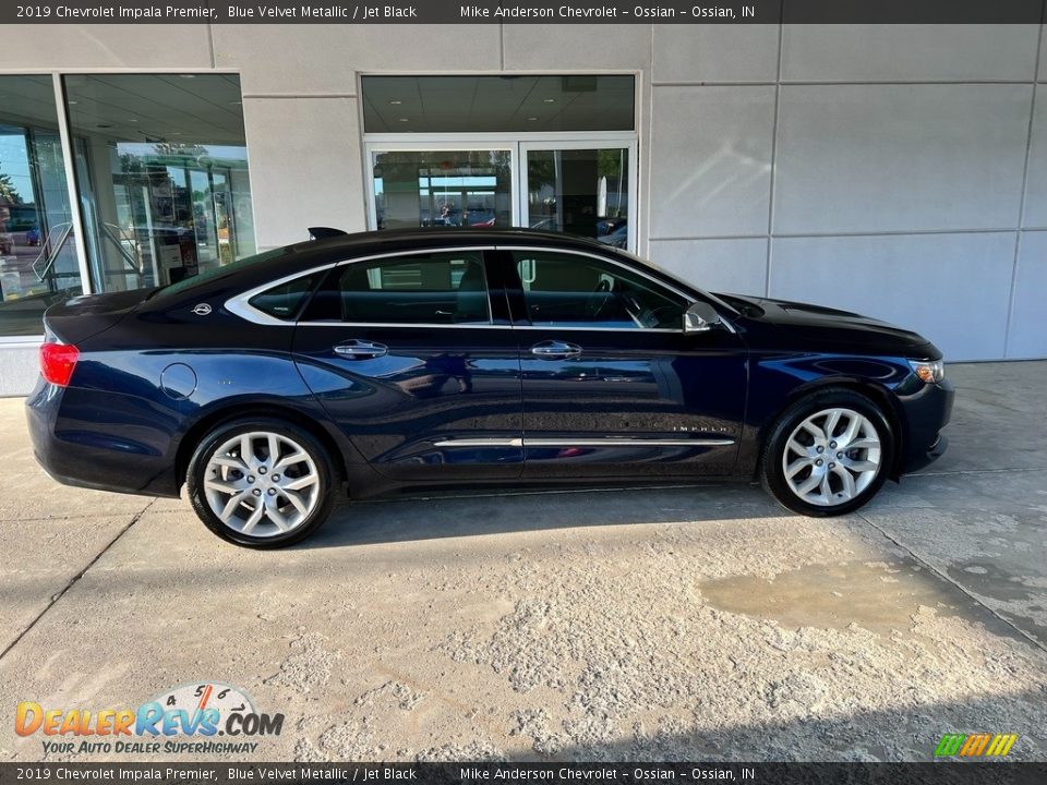 2019 Chevrolet Impala Premier Blue Velvet Metallic / Jet Black Photo #6