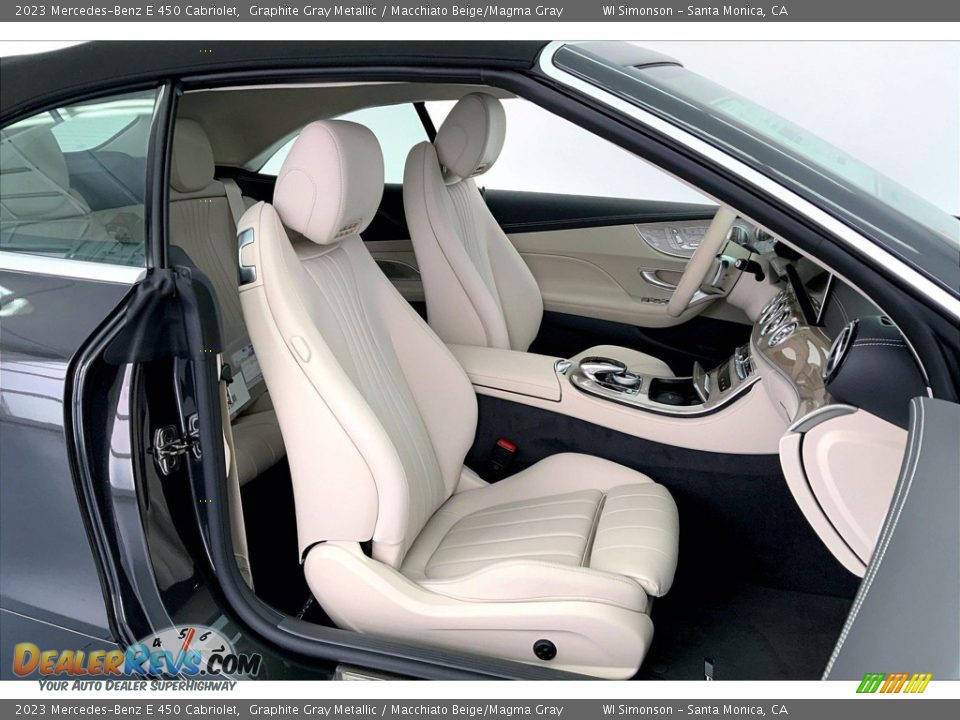 Front Seat of 2023 Mercedes-Benz E 450 Cabriolet Photo #5