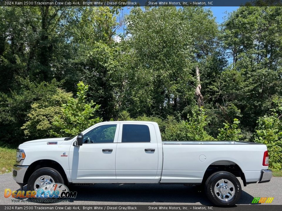 Bright White 2024 Ram 2500 Tradesman Crew Cab 4x4 Photo #1