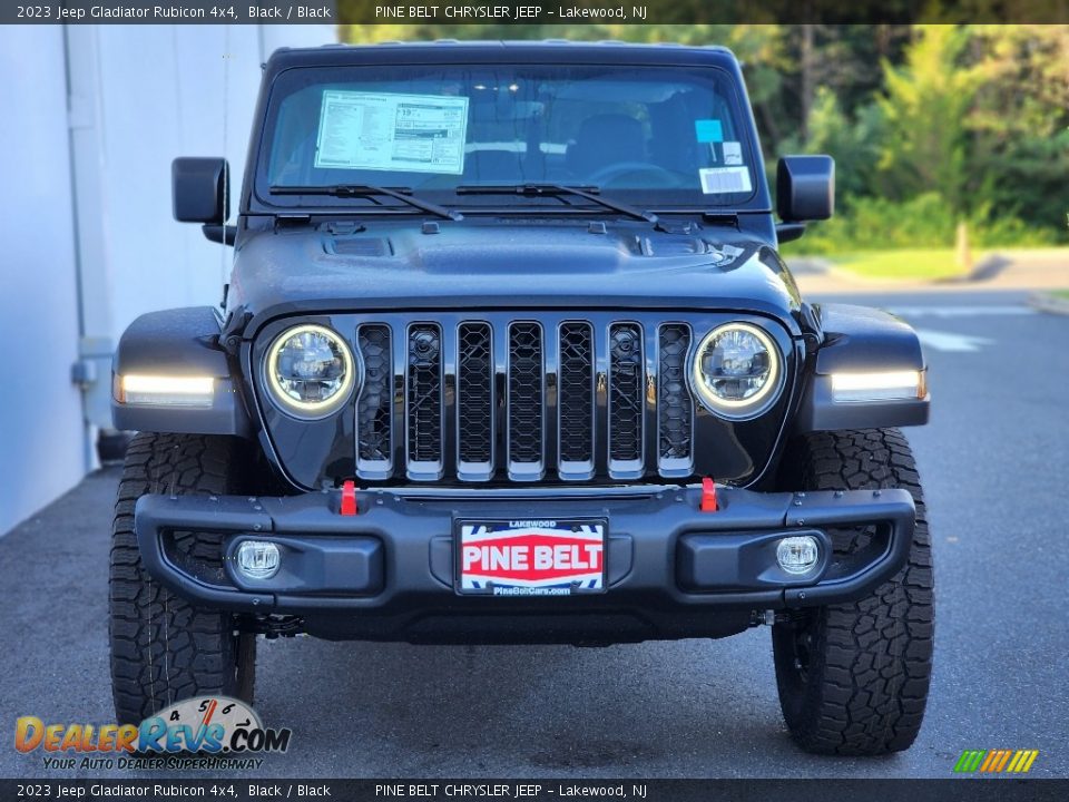 2023 Jeep Gladiator Rubicon 4x4 Black / Black Photo #2