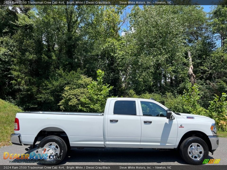 Bright White 2024 Ram 2500 Tradesman Crew Cab 4x4 Photo #5