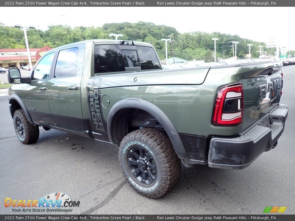 2023 Ram 2500 Power Wagon Crew Cab 4x4 Timberline Green Pearl / Black Photo #3