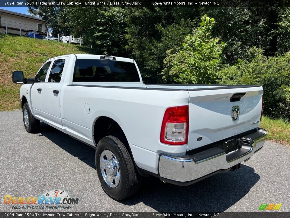 2024 Ram 2500 Tradesman Crew Cab 4x4 Bright White / Diesel Gray/Black Photo #9