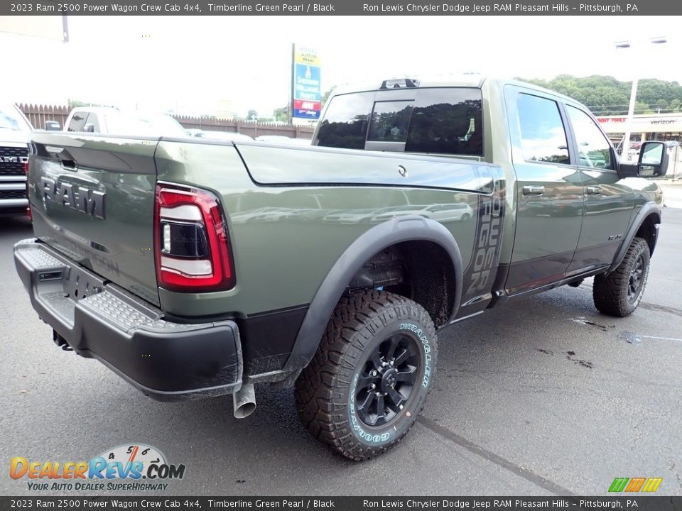 2023 Ram 2500 Power Wagon Crew Cab 4x4 Timberline Green Pearl / Black Photo #6