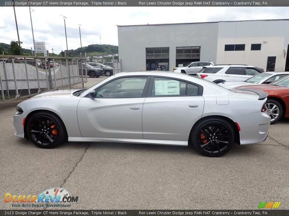 2023 Dodge Charger GT Hemi Orange Package Triple Nickel / Black Photo #2