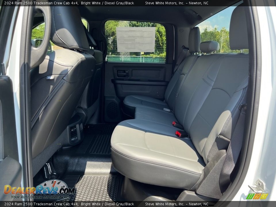 Rear Seat of 2024 Ram 2500 Tradesman Crew Cab 4x4 Photo #13