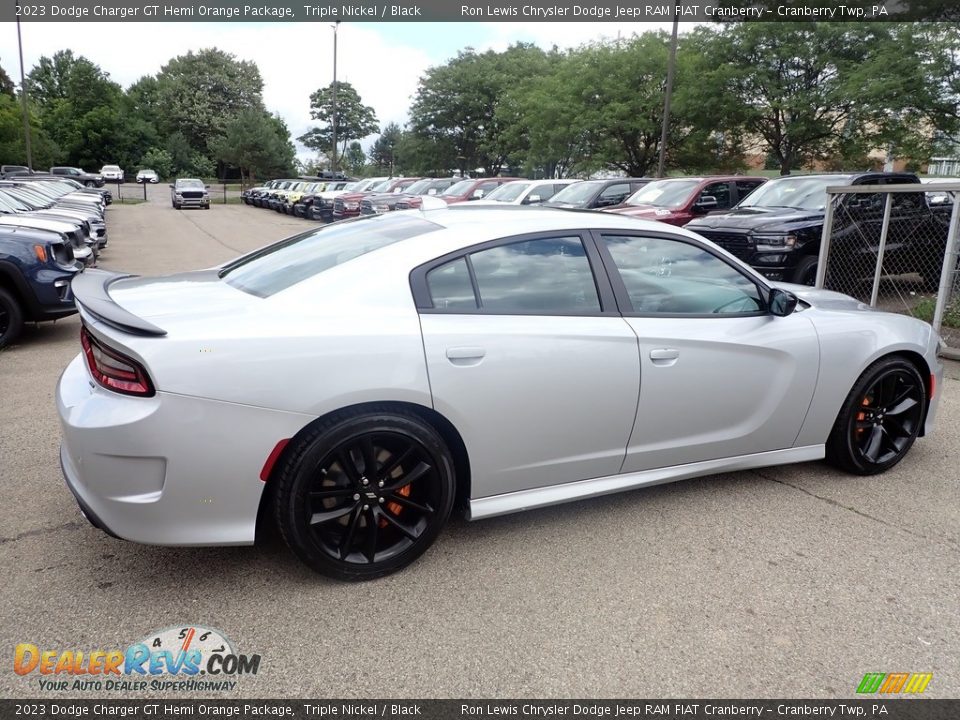 2023 Dodge Charger GT Hemi Orange Package Triple Nickel / Black Photo #5