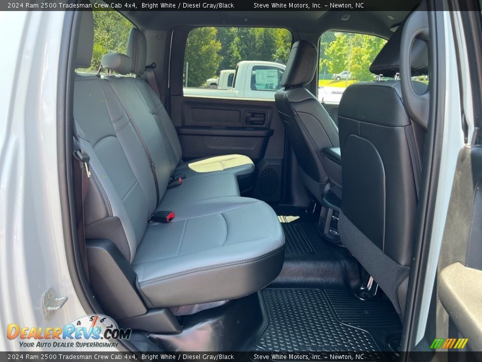 Rear Seat of 2024 Ram 2500 Tradesman Crew Cab 4x4 Photo #15