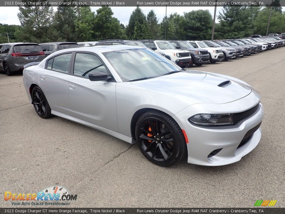 2023 Dodge Charger GT Hemi Orange Package Triple Nickel / Black Photo #7