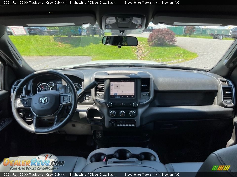 Dashboard of 2024 Ram 2500 Tradesman Crew Cab 4x4 Photo #17