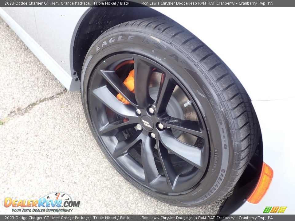 2023 Dodge Charger GT Hemi Orange Package Triple Nickel / Black Photo #9
