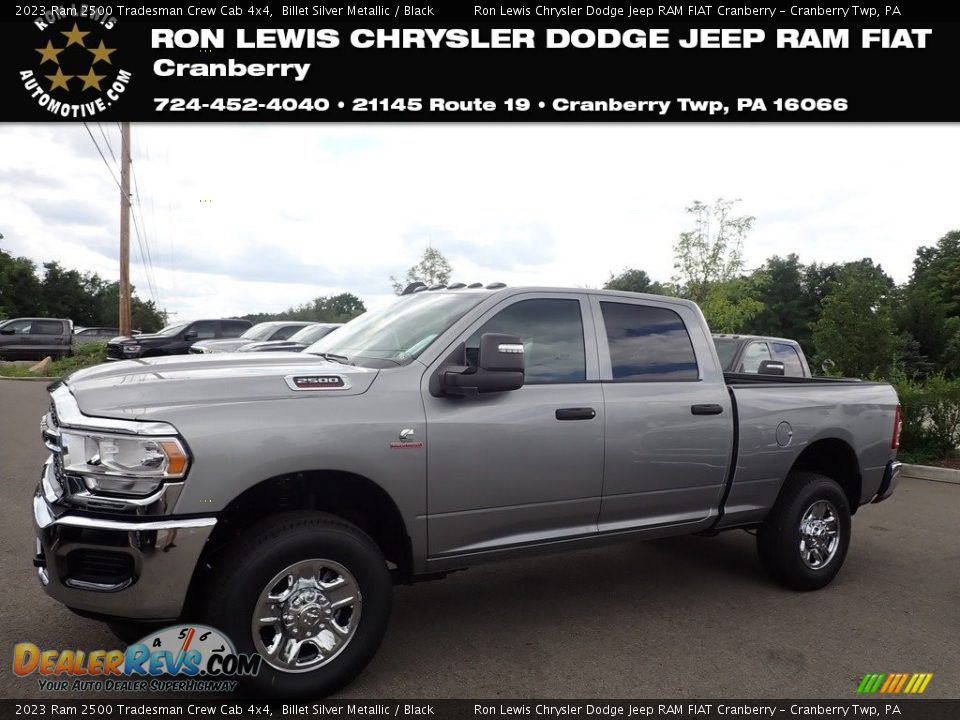 2023 Ram 2500 Tradesman Crew Cab 4x4 Billet Silver Metallic / Black Photo #1