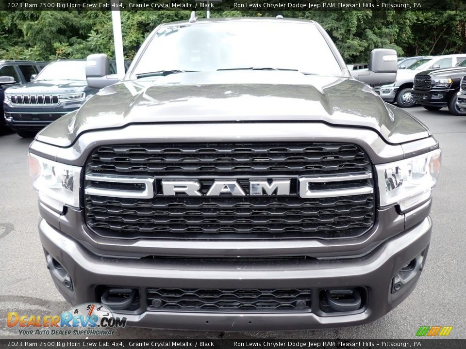 2023 Ram 2500 Big Horn Crew Cab 4x4 Granite Crystal Metallic / Black Photo #9