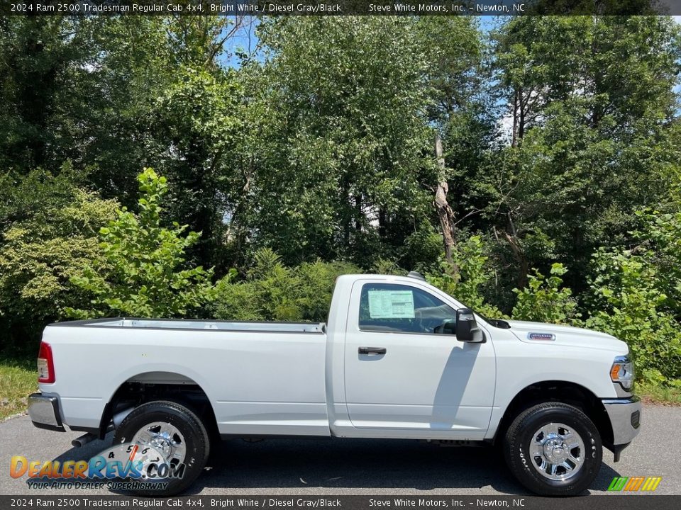 Bright White 2024 Ram 2500 Tradesman Regular Cab 4x4 Photo #5