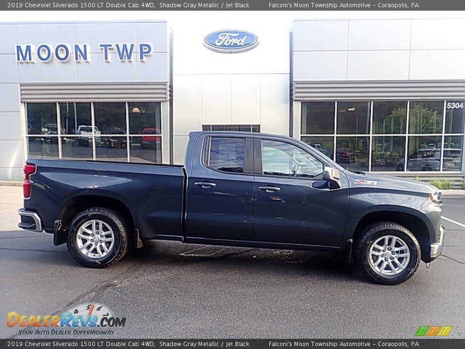 2019 Chevrolet Silverado 1500 LT Double Cab 4WD Shadow Gray Metallic / Jet Black Photo #1